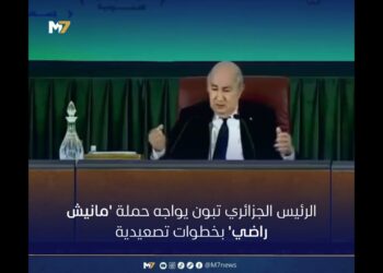 الرئيس الجزائري تبون يواجه حملة ‘مانيش راضي