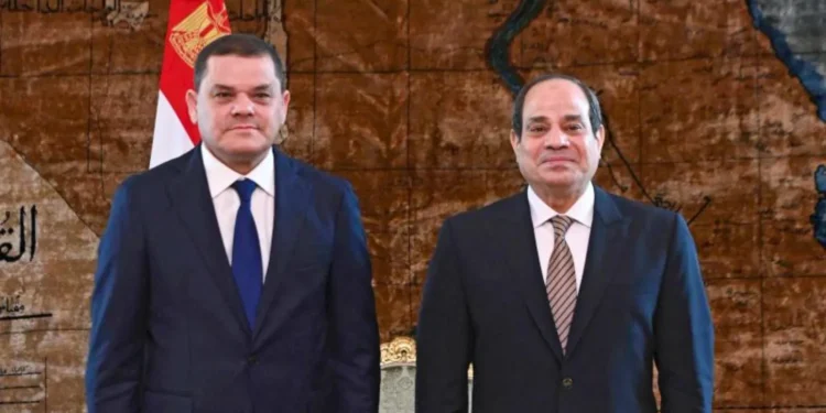 السيسي يؤكد دعم مصر لحكومة عبد الحميد دبيبة