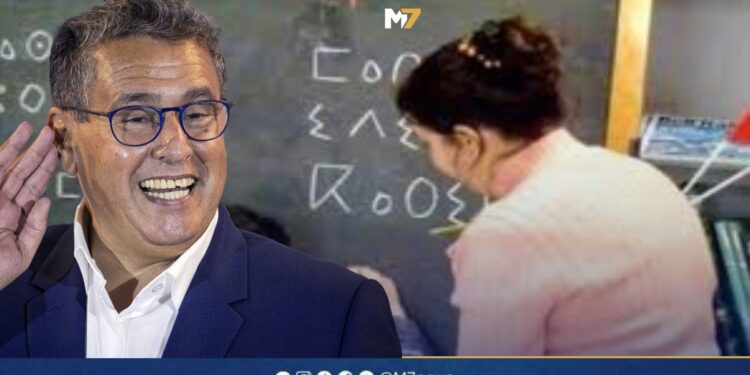 أساتذة الأمازيغية يطالبون أخنوش بإنصافهم وإنهاء تهميش ‘تيفيناغ’ في المدارس”