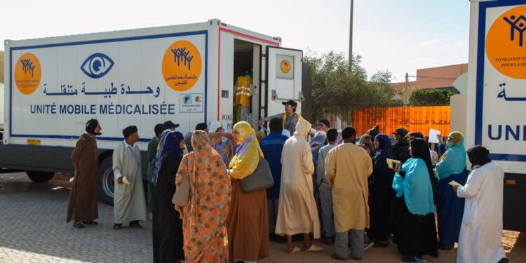 خدمات طبية لـ 4368 شخصًا في طانطان بفضل مؤسسة محمد الخامس للتضامن