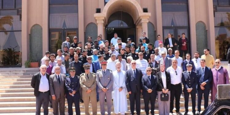 تزنيت :عامل الإقليم  يستقبل أمل تيزنيت بعد صعوده إلى البطولة الاحترافية الثانية